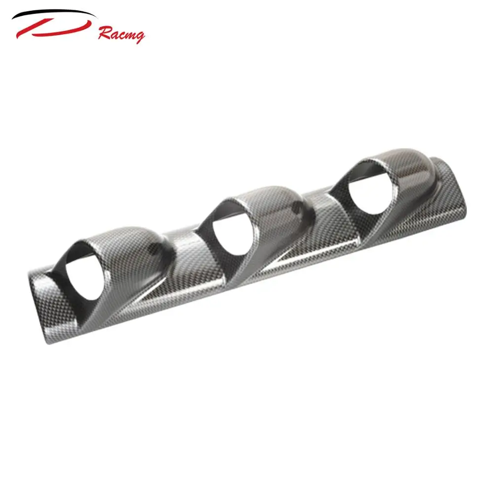 52mm Apillar Universal Black Triple A pillar gauge pod For Right Hand Drive Car Vehicle A-pillar gauge pod