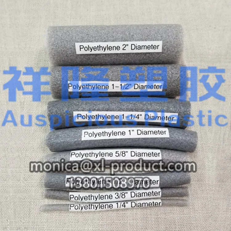 closed cell foam backer rod / backing rod / caulk saver foam rope for construction joints