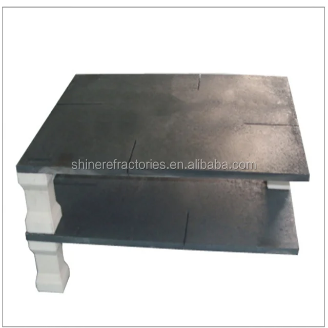 
Silicon Carbide Ceramic Kiln Shelves Refractory With Alumina Coating 