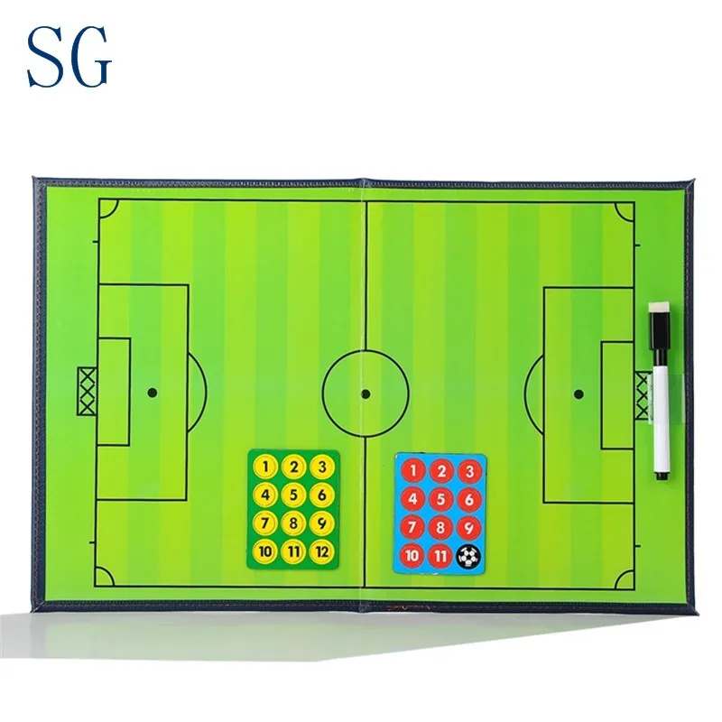coaching tactical football board sports coaching boards basket leather magnetic basketball soccer ball training coach board