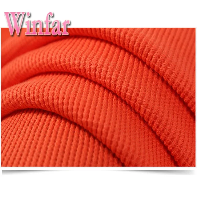 shaoxing textile polyester strong wicking solid dyed waffle fabric for bathrobe garment