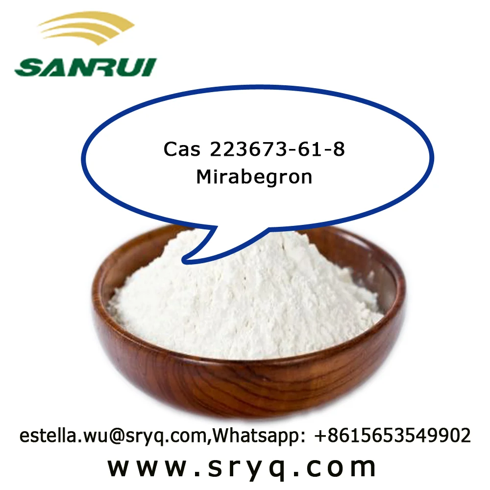 
API for urinary infections Mirabegron, High Quality cas 223673-61-8 Mirabegron 