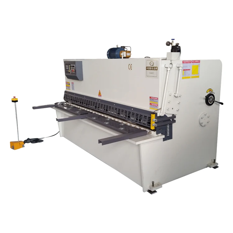 
hot 2021 4000m hydraulic guillotine shearing machine metal sheet cutting machine for shearing 