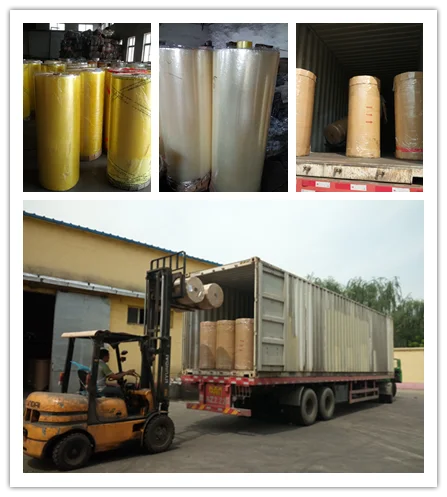 water based acrylic Adhesive Bopp packing tape Jumbo roll
