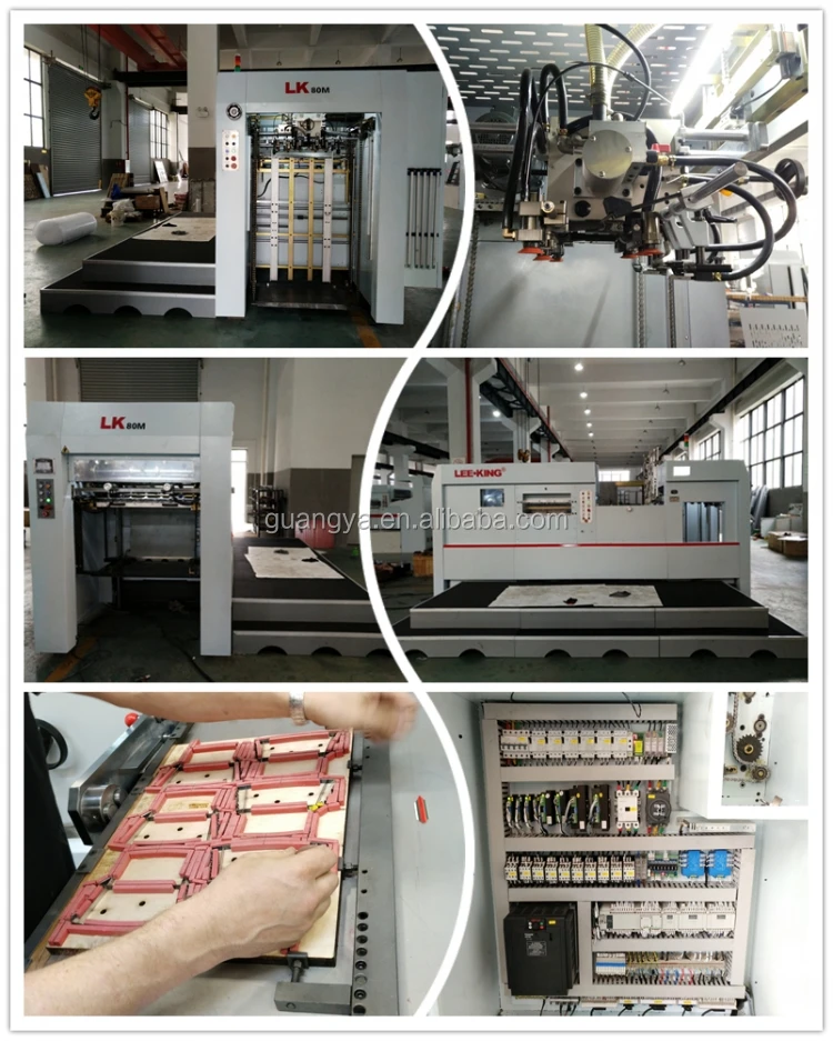 LK800 Automatic die cut paper cutting machine
