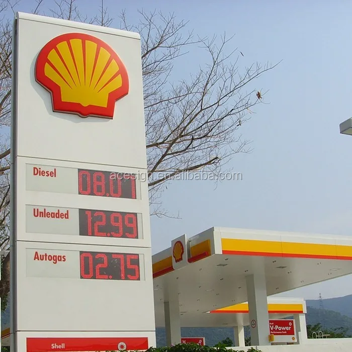 
Anti-wind waterproof Aluminium Gas Station LED Price Digital Sign Anti-wind waterproof Aluminium Gas Station LED Price Digital Sign