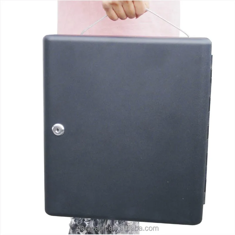 OEM micro gary vault high quality MK550 gun safe box with new biometric fingerprint sensor