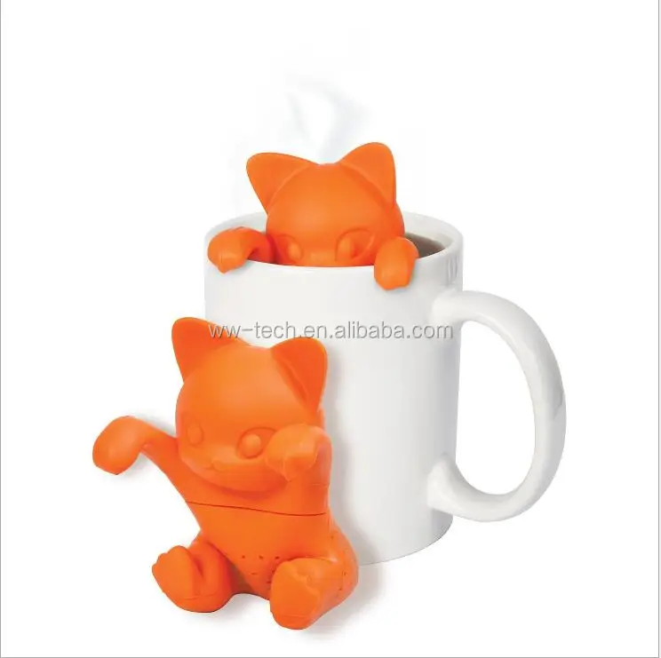Plutus Fortune Cat Silicone Tea Infuser