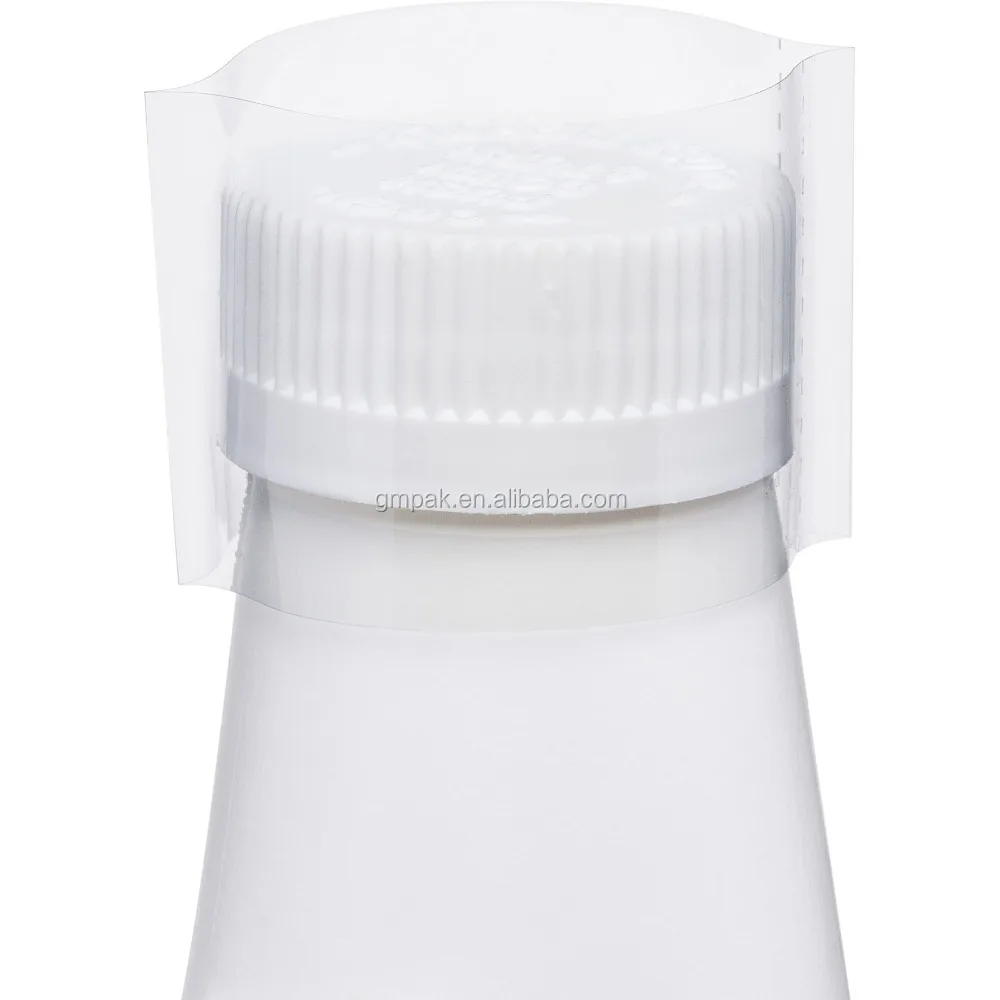 Bottle neck plastic wine heat shrink sleeve bottle cap seal