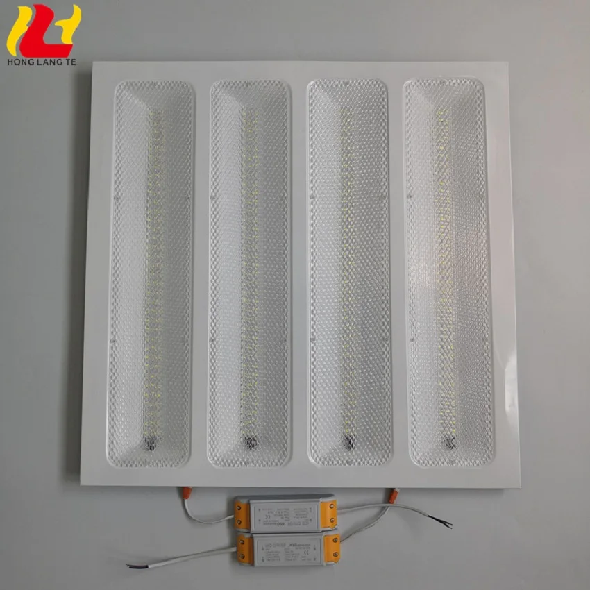 Wholesale office warehouse sports hall 2835 smd 48W 96W 8500lm Square 300X600mm recessed led grille light