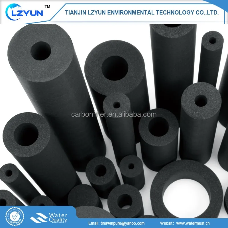 CTO10 Sintered activated carbon block filter cartridge