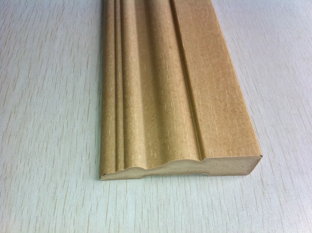 
china suppliers solid WPC door frame pvc film coated door jamb 