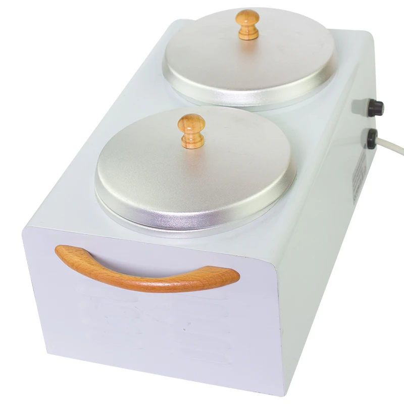 Одобренный CE электрический обогреватель воска с двойными кастрюлями для удаления волос