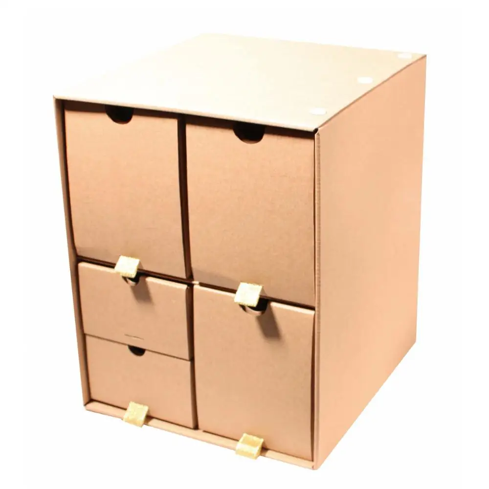 Органайзер для офисного стола из переработанной