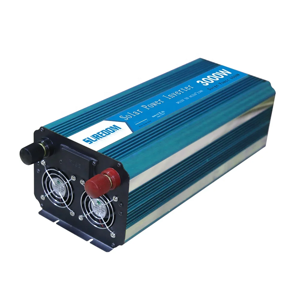 Wholesale 12v 24v 36v 48v dc 120v 220v 230v to ac inverter solar power system 3000w pure sine wave inverter