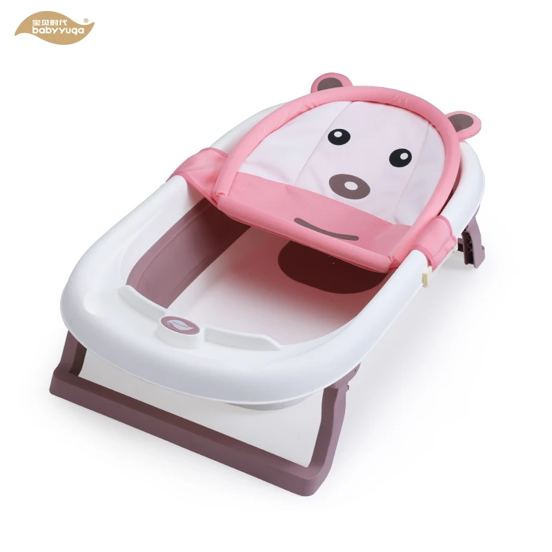 
Baby folding bath tub Infant collapsible portable shower tub 