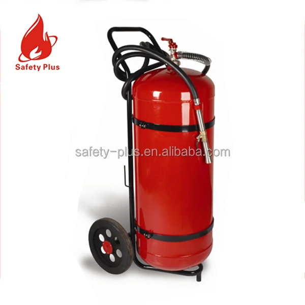 Wheeled 25KG Dry Powder Fire Extinguisher Trolley Extintores
