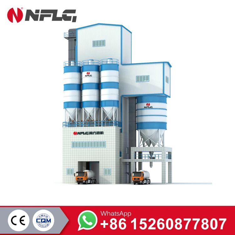 New designed factory price dry ready mix mortar plant with environmental protection