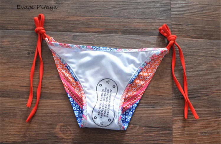 Chinese Factory Dropshipping 2018 New Instagram Aliexpress Thong Bikini Bottom g String Halter Tan Through Swimwear