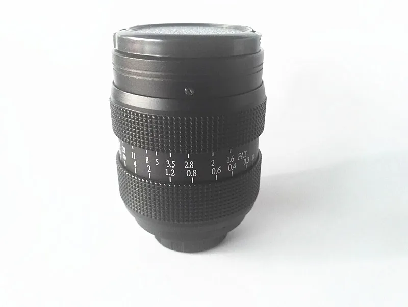 33mm F/1.6 Lens C Mount CCTV Lenses with Macro Rings for Sony Nikon Canon Camera Use