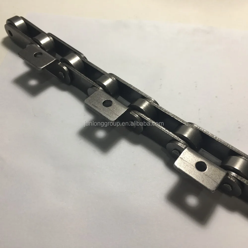 ISO C2060 double pitch roller chain conveyor with extended pins