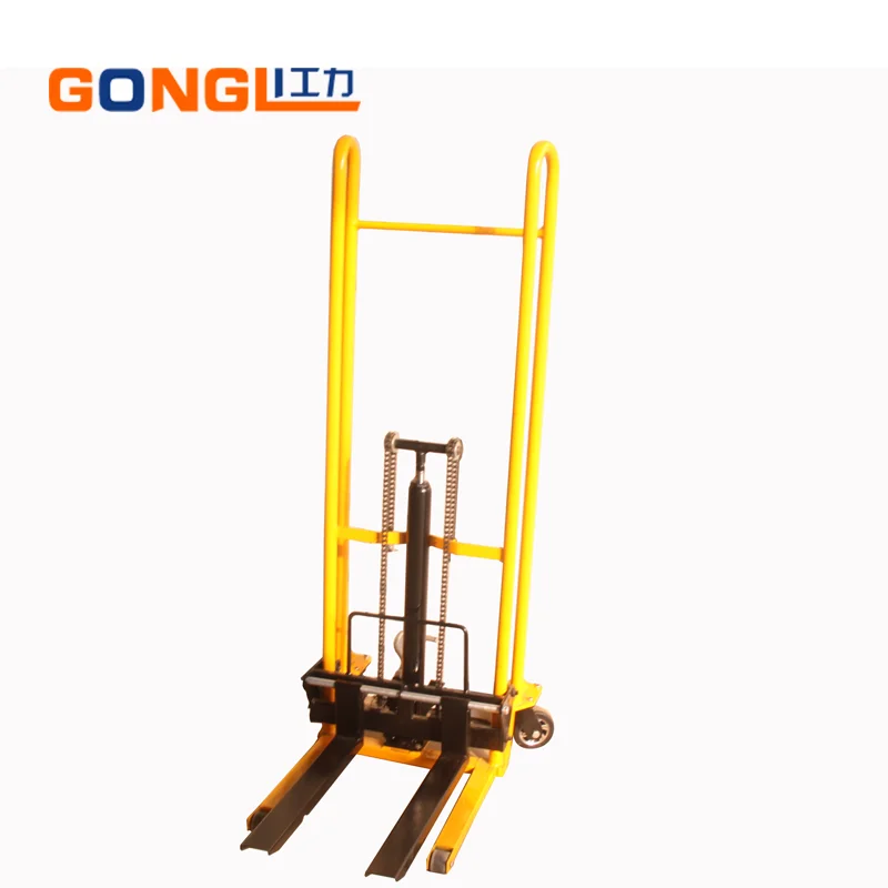 
GL-0053 Mini Loading 200KG Capacity 1300MM Lifting Height Light Lift Truck 