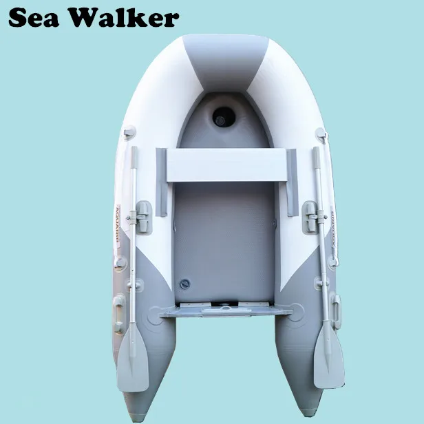 Seawalker Высококачественная 2 3 м надувная рыболовная лодка плот из ПВХ с воздушной палубой гребная сертификацией