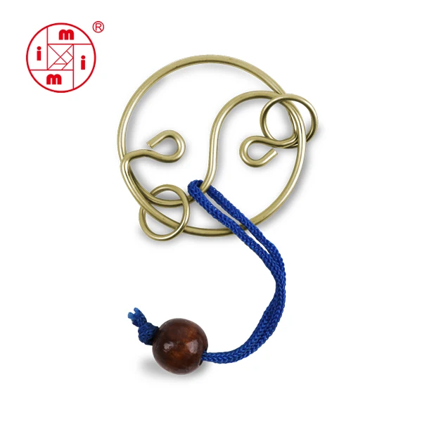 interlocking ring 3d metal puzzle with rings solution