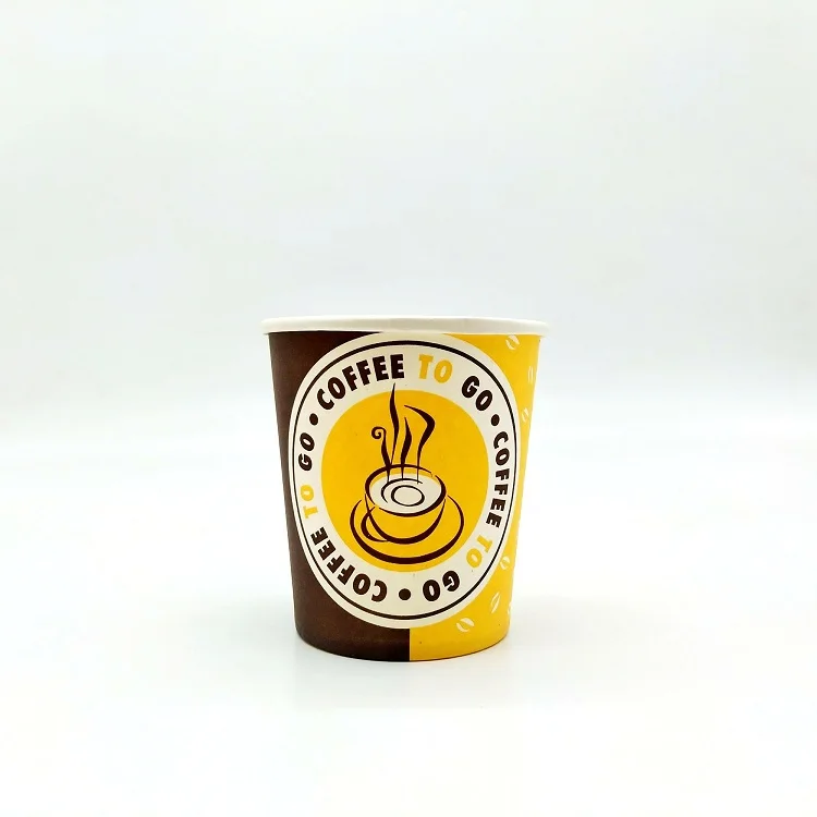 Recycle bamboo fiber pulp paper material coffee cups