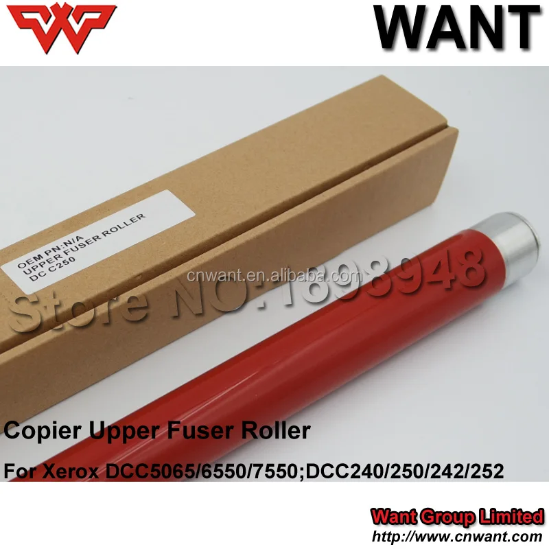  Копиры нагревательный ролик dcc240 dcc250 dcc242 dcc252 dcc5065 dcc6550 dcc7550 верхний fuser forxerox
