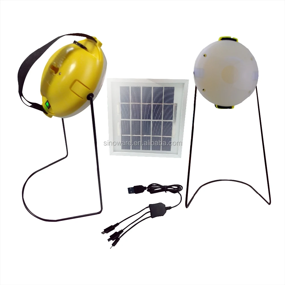 Sungold UFO Solar Lantern With Mobile Phone Chargers And 1.5W Solar Panel
