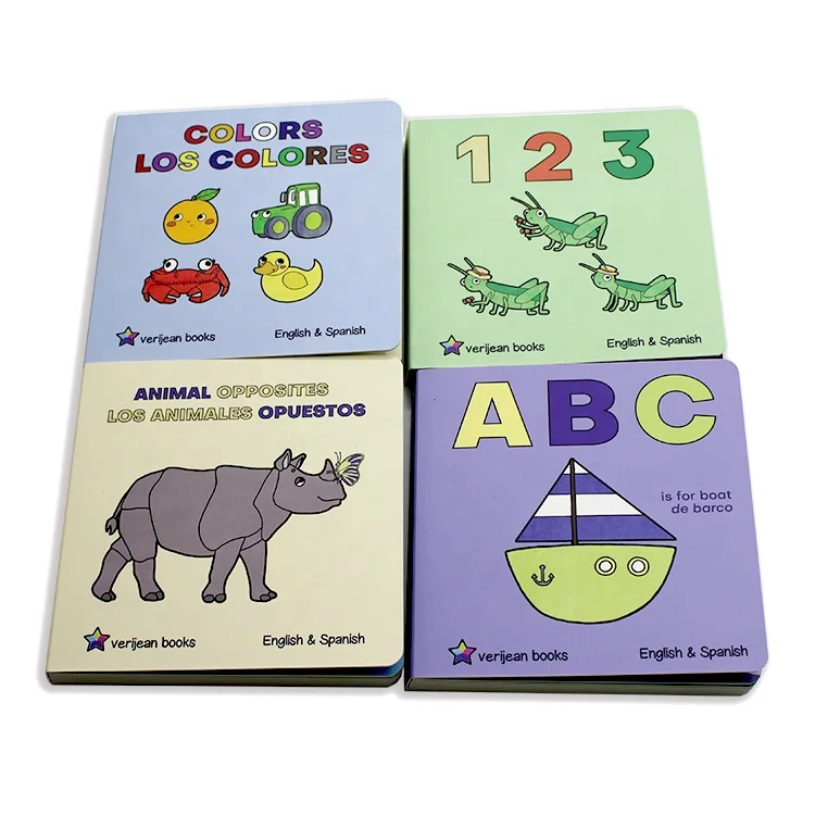 wholesale custom board book for kids coloring school book children story books printing