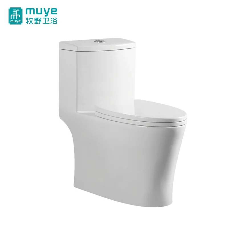 Water saving modern bathroom sanitary ware low price floor install ceramic siphon toilet