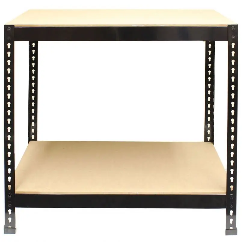 Tool Work Bench High-efficiency Steel Frame Heavy Duty Metal Cabinet 0.8-1.2mm 200kg/shelf Powder Coated CN;SHN Carton Packing