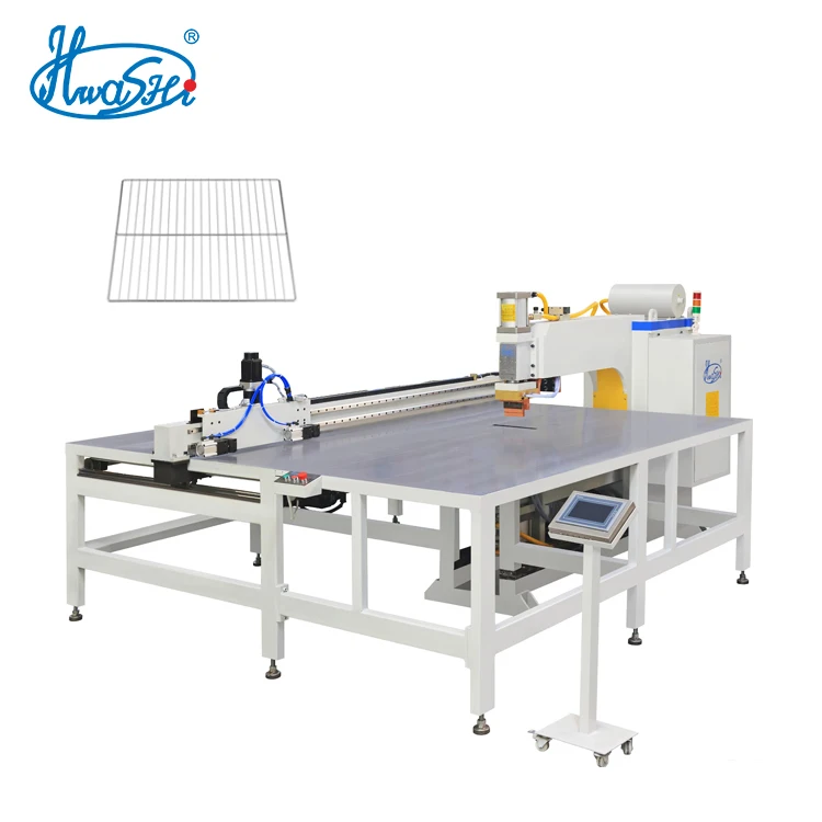 HWASHI CNC Single Head Wire Shelf Mesh Welding Machine