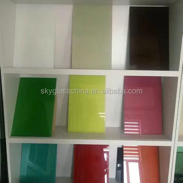 
China Factory 3mm 4mm 2440*1830mm Back Painted Glass Price 