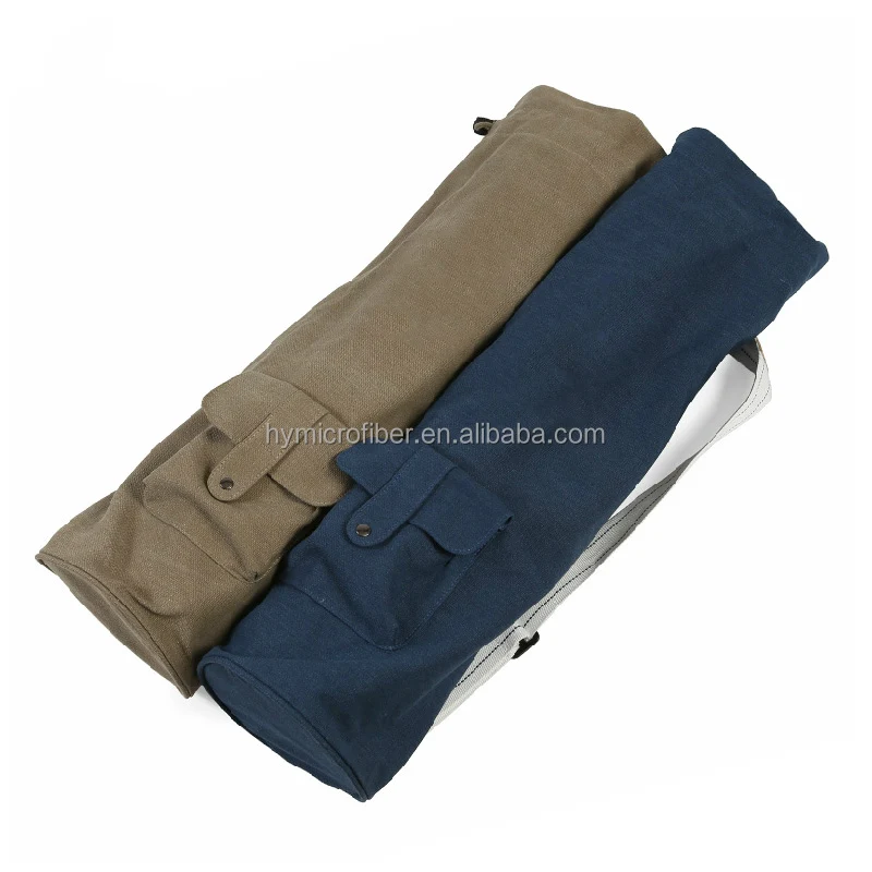 Wholesale Eco-friendly Portable Quality Yoga Mat Canvas Tote Bag from Manufacturers