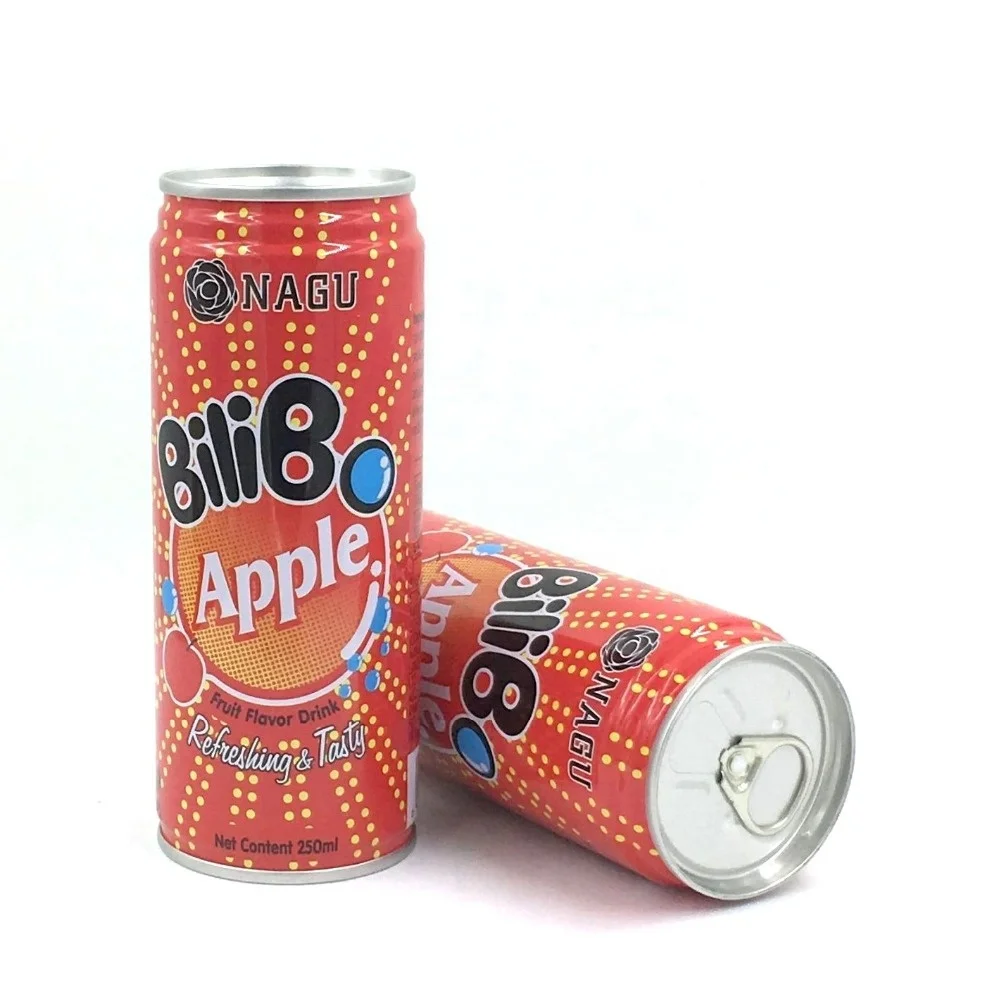 BiliBo Apple Fruit Flavor Drink 250mL