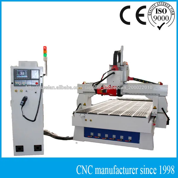 4-axis engraving machine with automatic tool change for processing radius facades