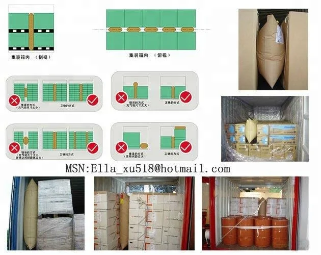 Прочные коричневые воздушные пакеты из крафт-бумаги с быстрым