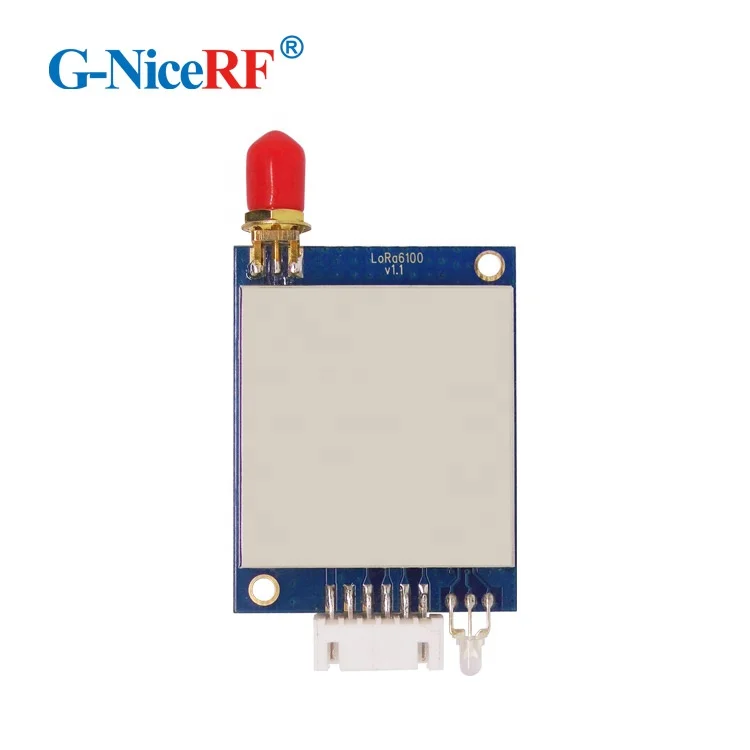 G-NiceRF Lora6100 AES-1W (+30dBm)433/470 868/915 encrypted LORA 8km TTL Transceiver Data Transmission Module sx1278/sx1276