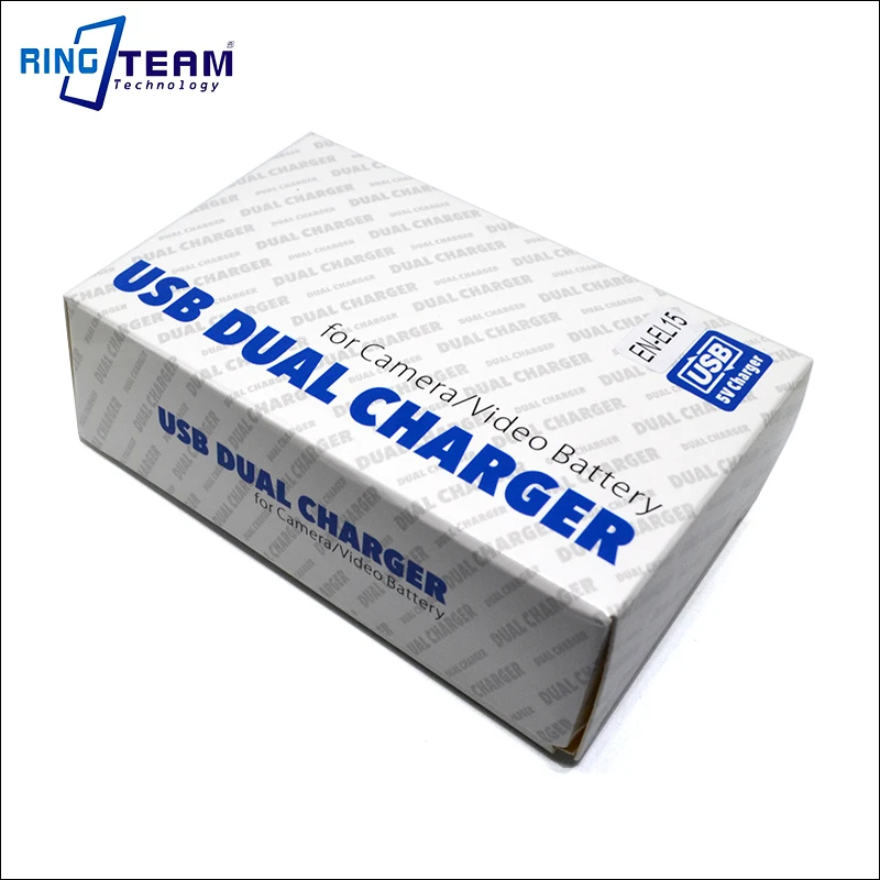 
USB Dual Charger EN-EL15 for Nikon Coolpix D500 D600 D610 D750 D800 D800E D810 D810A D7000 D7100 D7200 1 V1 Digital Cameras 