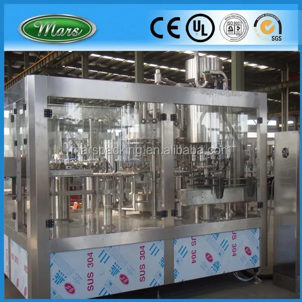 Small Automatic Green Tea Lemonade Filling Bottling Production Line