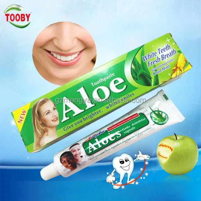 Aloe toothpaste free sample good quality dabur toothpaste
