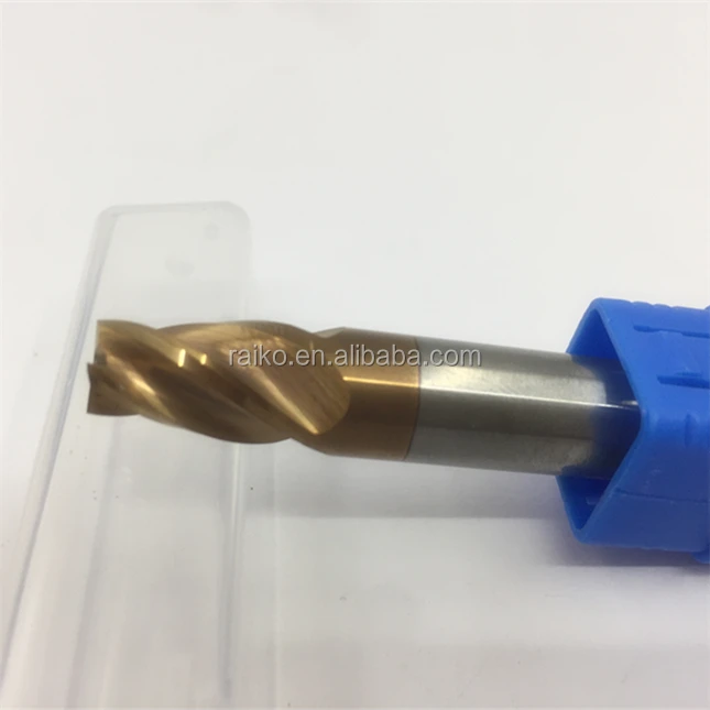 4 Flutes HRC55 Carbide Taper End Mill for Metal Carbide Tapered Milling Cutters