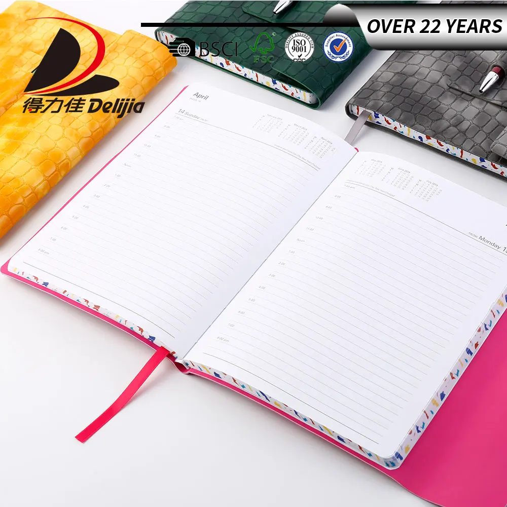 1805020 composition cute cheap paper school notebooks with pen holder