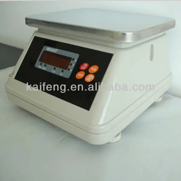 Popular LED fishing scale seafood market digital scale waterproof 30kg ACS-F