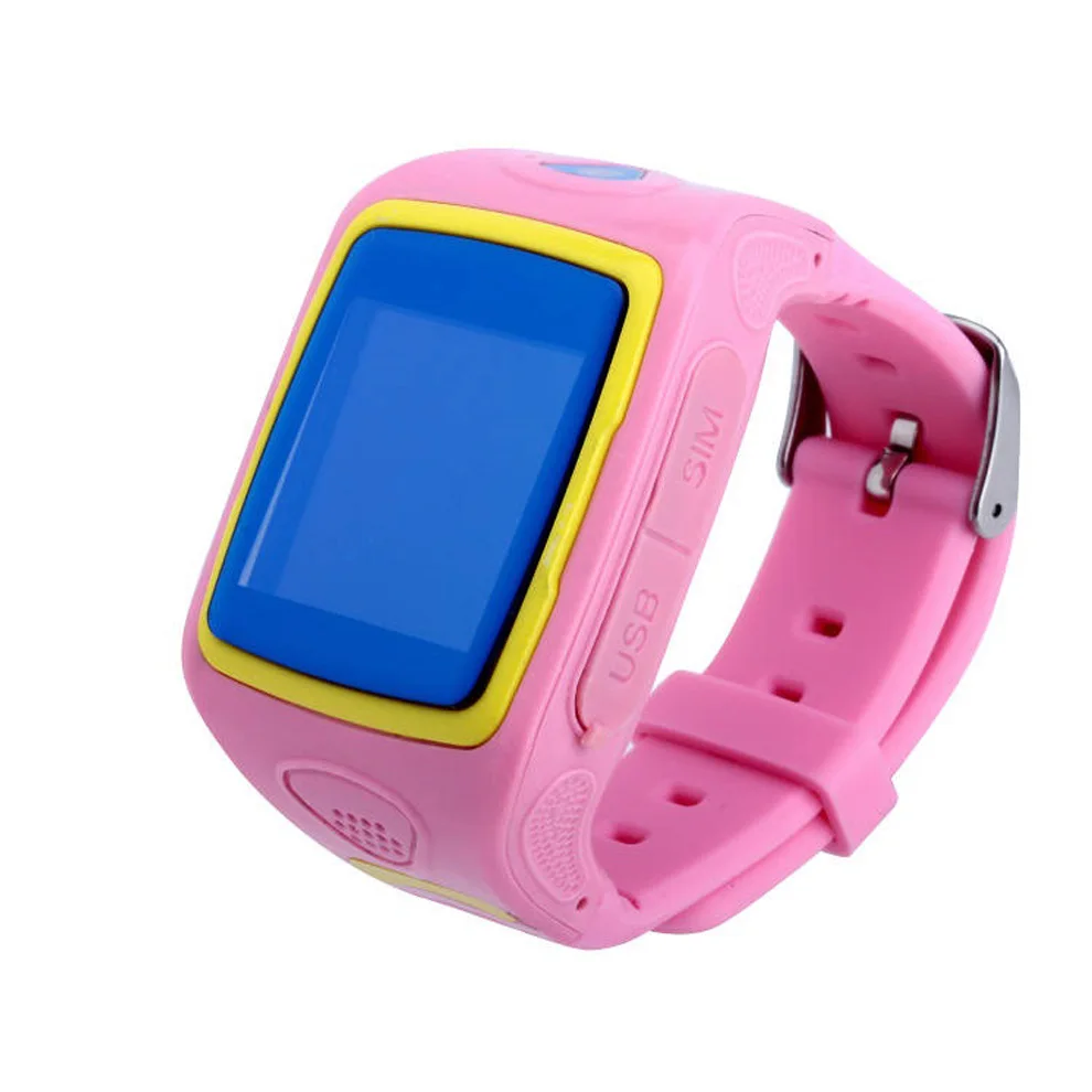 Новый смарт-длительное время автономной работы малыш GPS tracker часы ребенка sos часы для детей с кнопкой sos