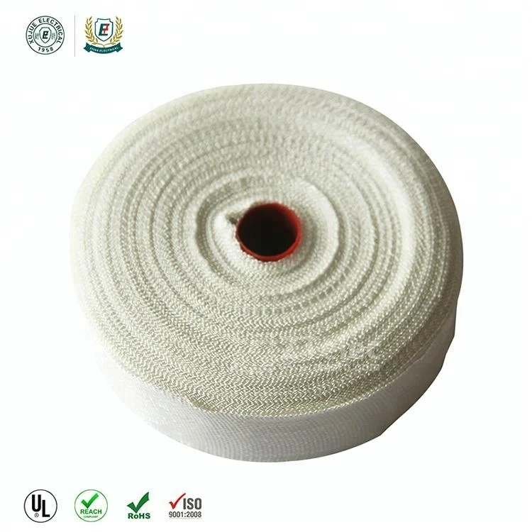 Бесщелочного Waxless стекловолокна группа изоляционная лента высокого напряжения Трансформатор использовать