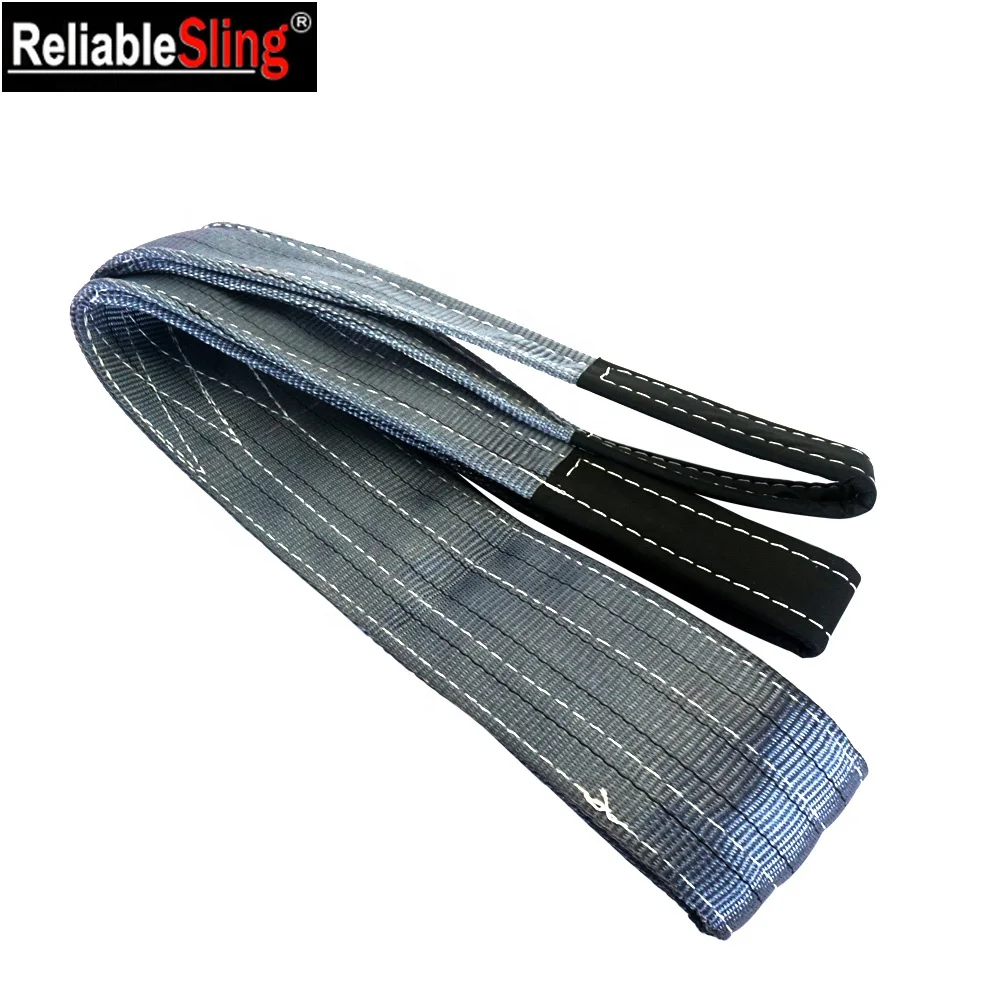 2 Ton Color Code Lifting Belt Sling Lifting Rope With Custom Logo